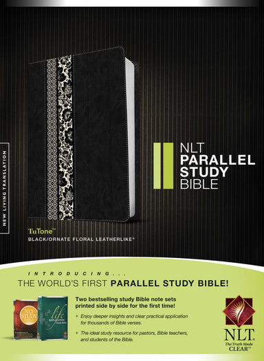 Image of NLT Parallel Study Bible Tutone Index  other