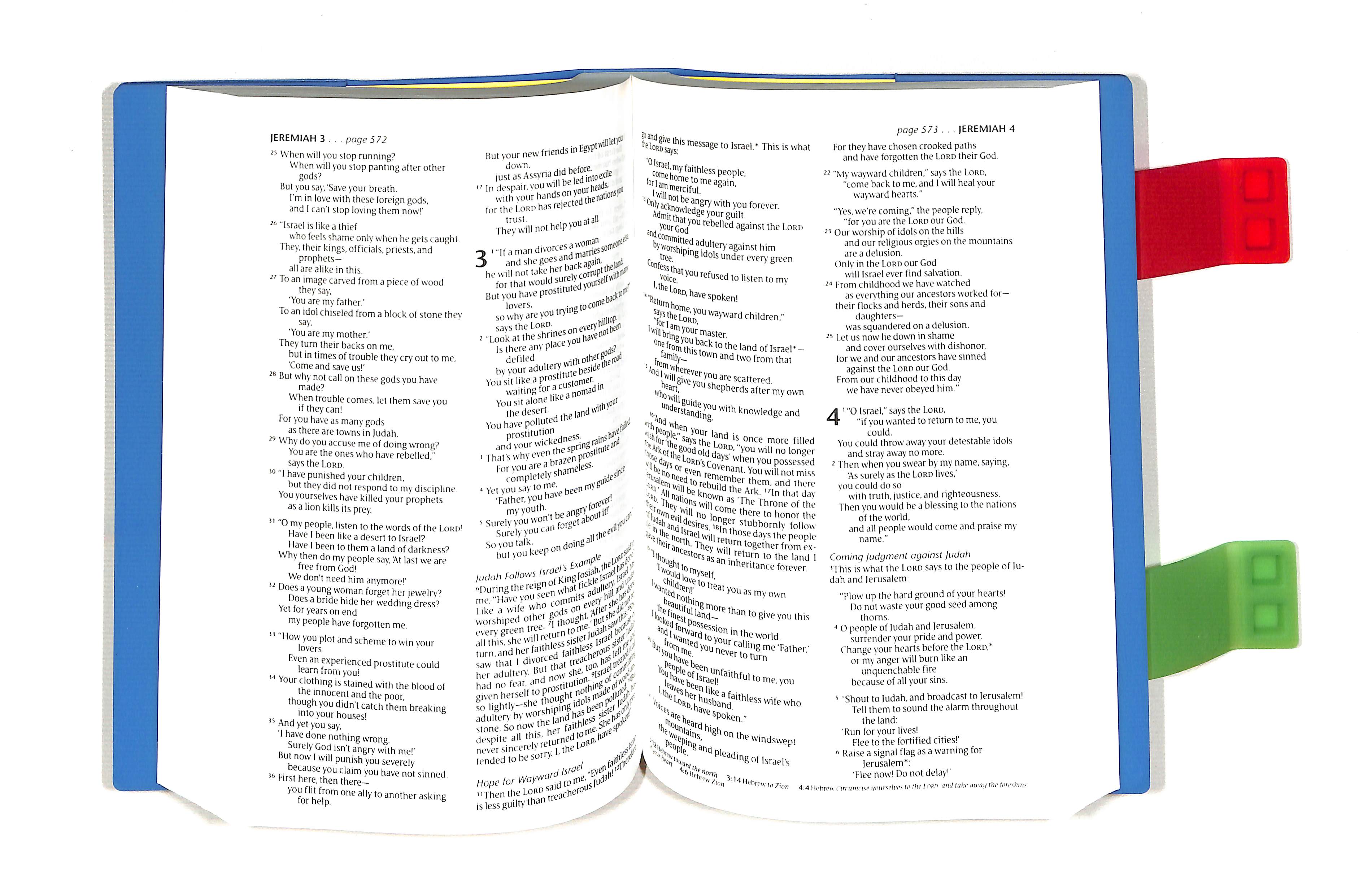 Image of NLT Glipit Bible: Blue, Customisable Silicone Cover other