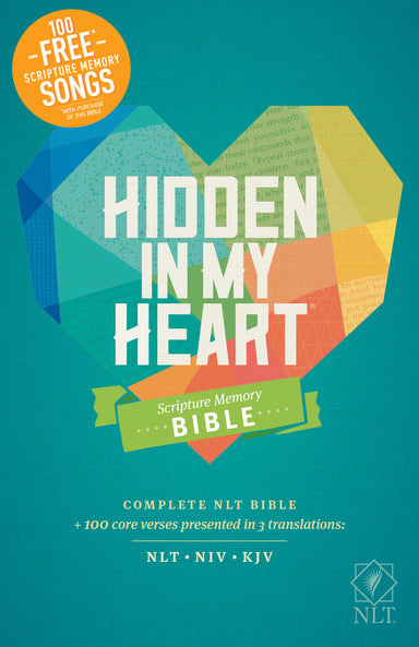 Image of Hidden in My Heart Scripture Memory Bible NLT other