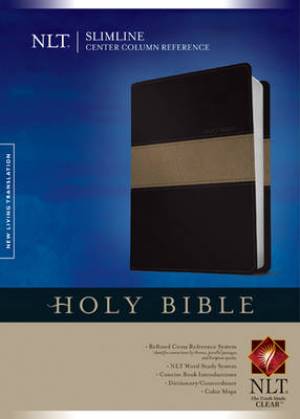 Image of Slimline Center Column Reference Bible-NLT other