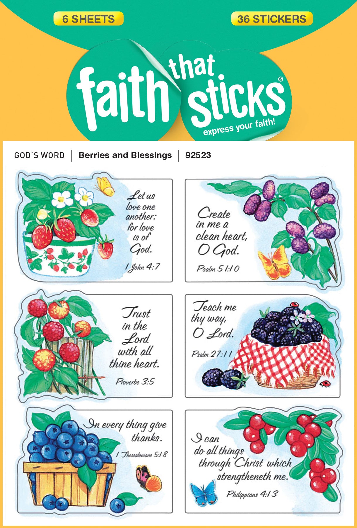 Image of Berries And Blessings Stickers other