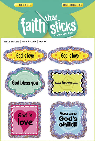 Image of God Is Love Stickers other