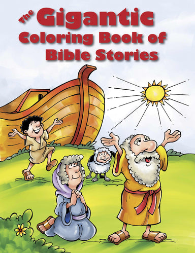 Image of Gigantic Coloring Book of Bible Stories other