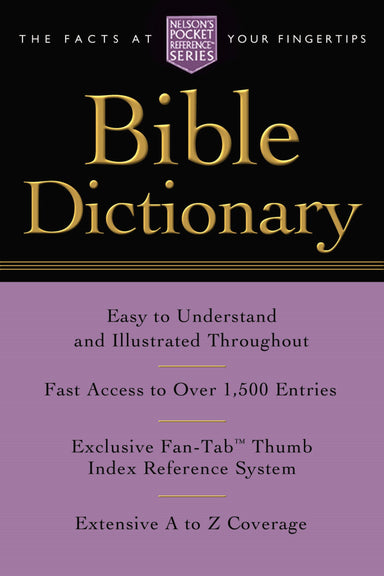 Image of Pocket Bible Dictionary other