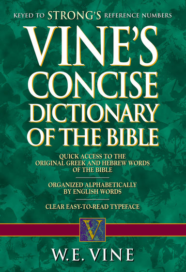 Image of Vine's Concise Dictionary of Old and New Testament Words  other