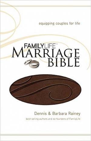 Image of NKJV Family Life Marriage Bible: Dark Brown, LeatherSoft other
