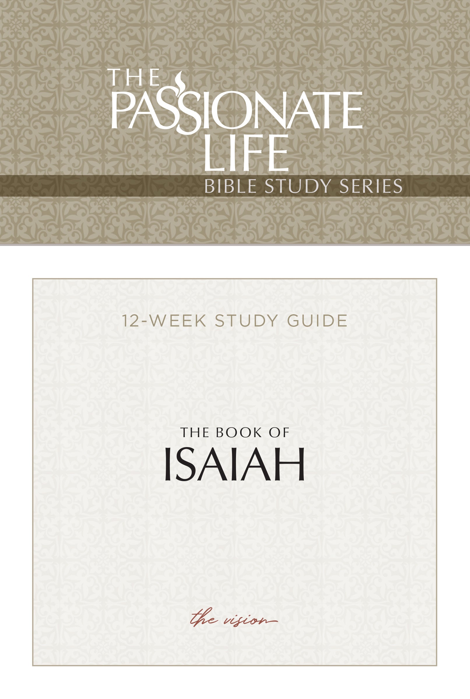 Image of The Book of Isaiah 12 Lesson Study Guide: The Vision other