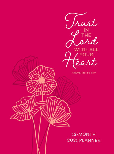 Image of 2021 12-Month Planner: Trust in the Lord other