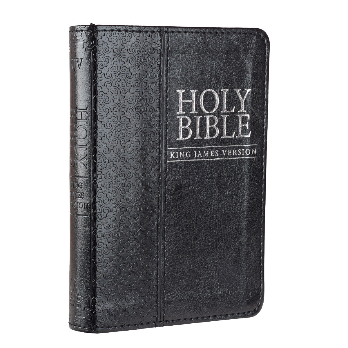 Image of KJV Mini Pocket Bible, Black, Imitation Leather, Ribbon Marker, Verse Finder, One-Year Bible Reading Plan, Presentation Page other