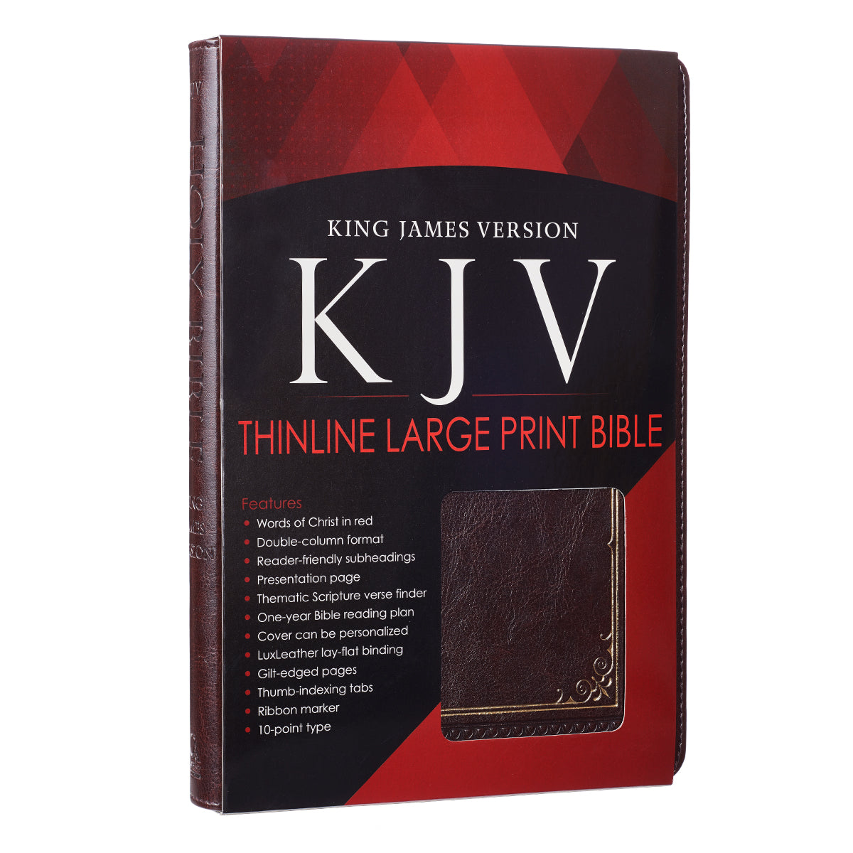 Image of KJV Large Print Thumb Index Edition: Brown other
