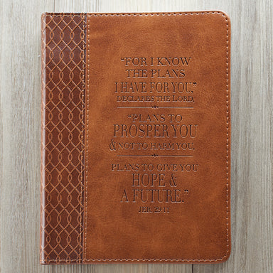 Image of I Know the Plans LuxLeather Journal (Tan) other