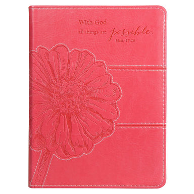 Image of "All Things Are Possible" (Pink) Flexcover Journal other