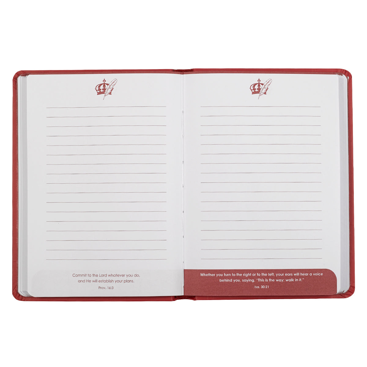 Image of Keep Calm and Trust God Journal- Red Hardcover other