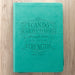 Image of "I Can Do Everything Through Him" Zippered Turquoise Flexcover Journal other