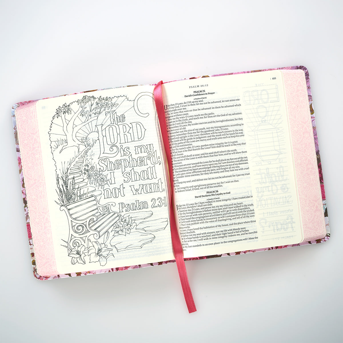 Image of My Creative Bible KJV: Silken Flexcover Bible for Creative Journaling other