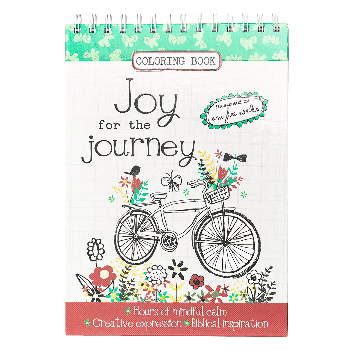 Image of Joy for the Journey Wirebound Coloring Book other
