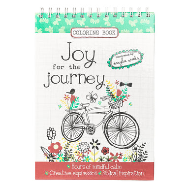 Image of Joy for the Journey Wirebound Coloring Book other