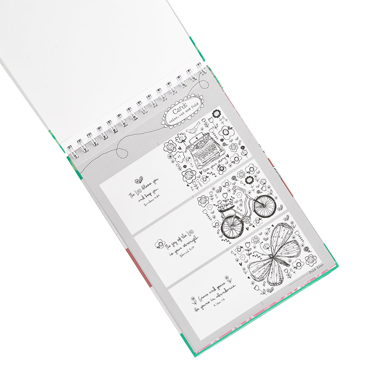 Image of Joy for the Journey Wirebound Coloring Book other