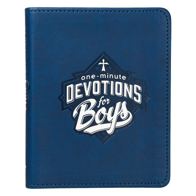 Image of One-Min Devotions for Boys Lux-Leather other