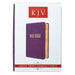 Image of KJV Compact Large Print Bible, Purple, Lux-Leather, Words of Christ in Red, Concordance, Unique Scripture Verse Finder, Bible Reading, Full-Color Maps, Presentation Page other