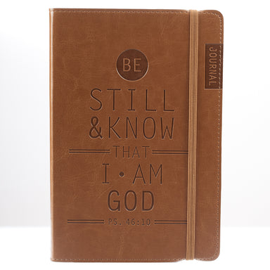 Image of Be Still & Know Tan Flexcover Journal - Psalm 46:10 other