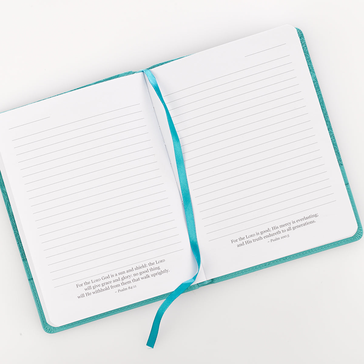 Image of Journal-Everlasting Love-Handy Size-Turquoise LuxLeather other
