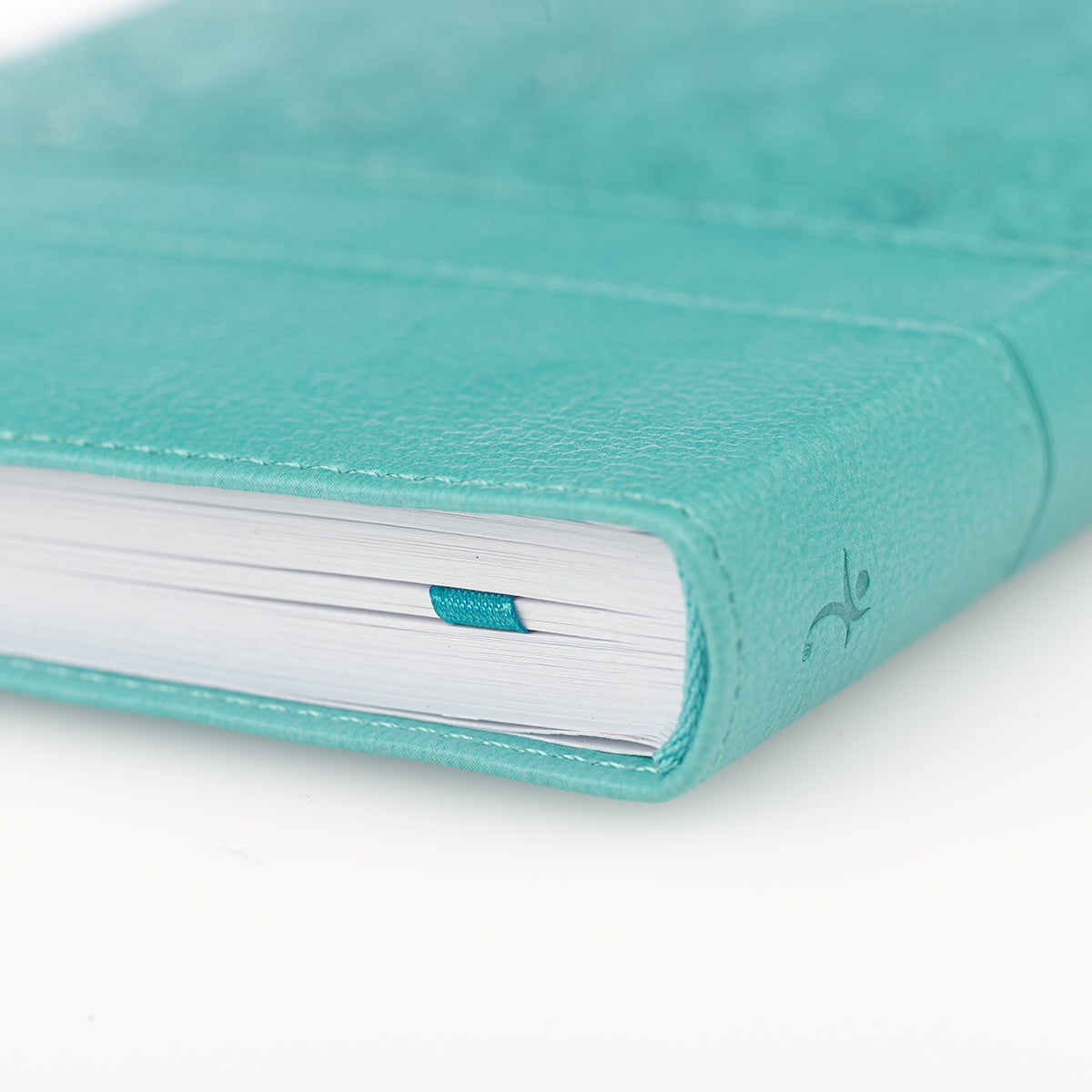 Image of Journal-Everlasting Love-Handy Size-Turquoise LuxLeather other