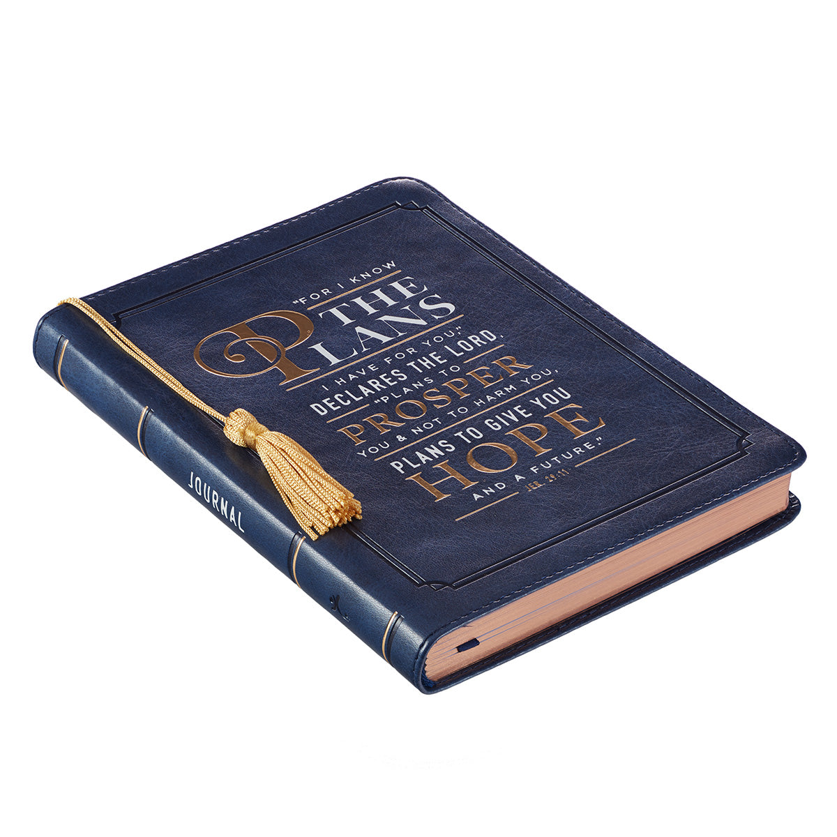 Image of Journal-I Know The Plans-Navy LuxLeather other