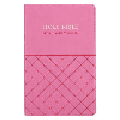 Image of Pink Faux Leather King James Version Gift Edition Bible other