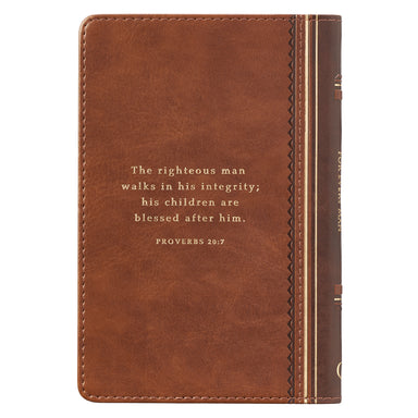 Image of Promises from God for Every Man Brown Lux-Leather other