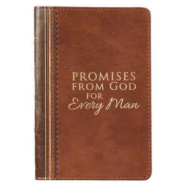 Image of Promises from God for Every Man Brown Lux-Leather other