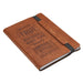 Image of Journals Lux-Leather Bullet Elastic Closure Whatever Is True Brown other
