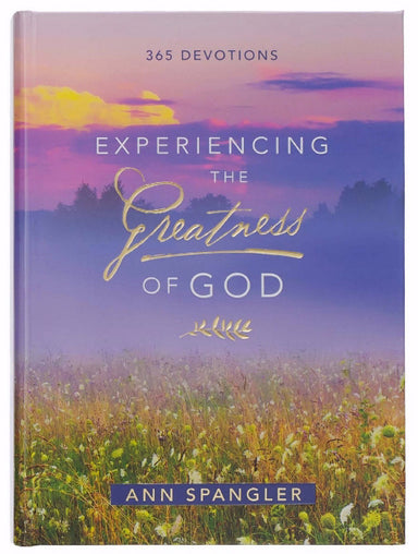 Image of Experiencing the Greatness Of God Hardcover Devotional other