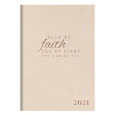 Image of 2021 Walk By Faith My Yearly Planner - 2 Corinthians 5:7 other