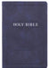 Image of Blue Faux Leather Large Print Thinline KJV Bible with Thumb Index other