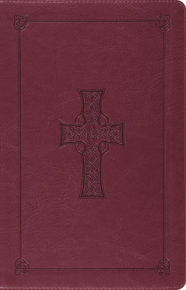 Image of ESV Reference Bible, Burgundy, Imitation Leather, Concordance, Ribbon Marker, Maps other
