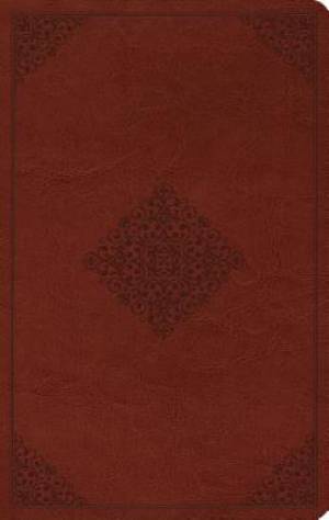 Image of ESV Large Print Value Thinline Bible (TruTone, Tan, Ornament Design) other