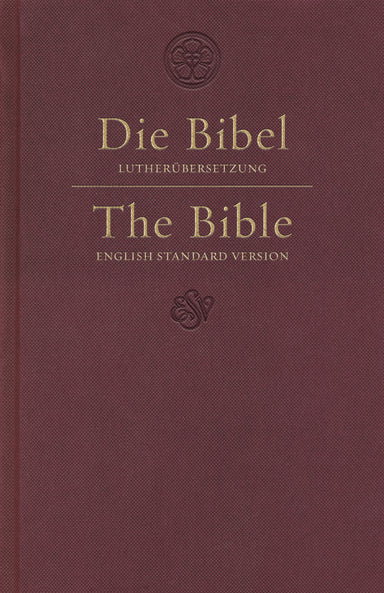Image of Esv German/English Parallel Bible (Luther/Esv, Dark Red) other