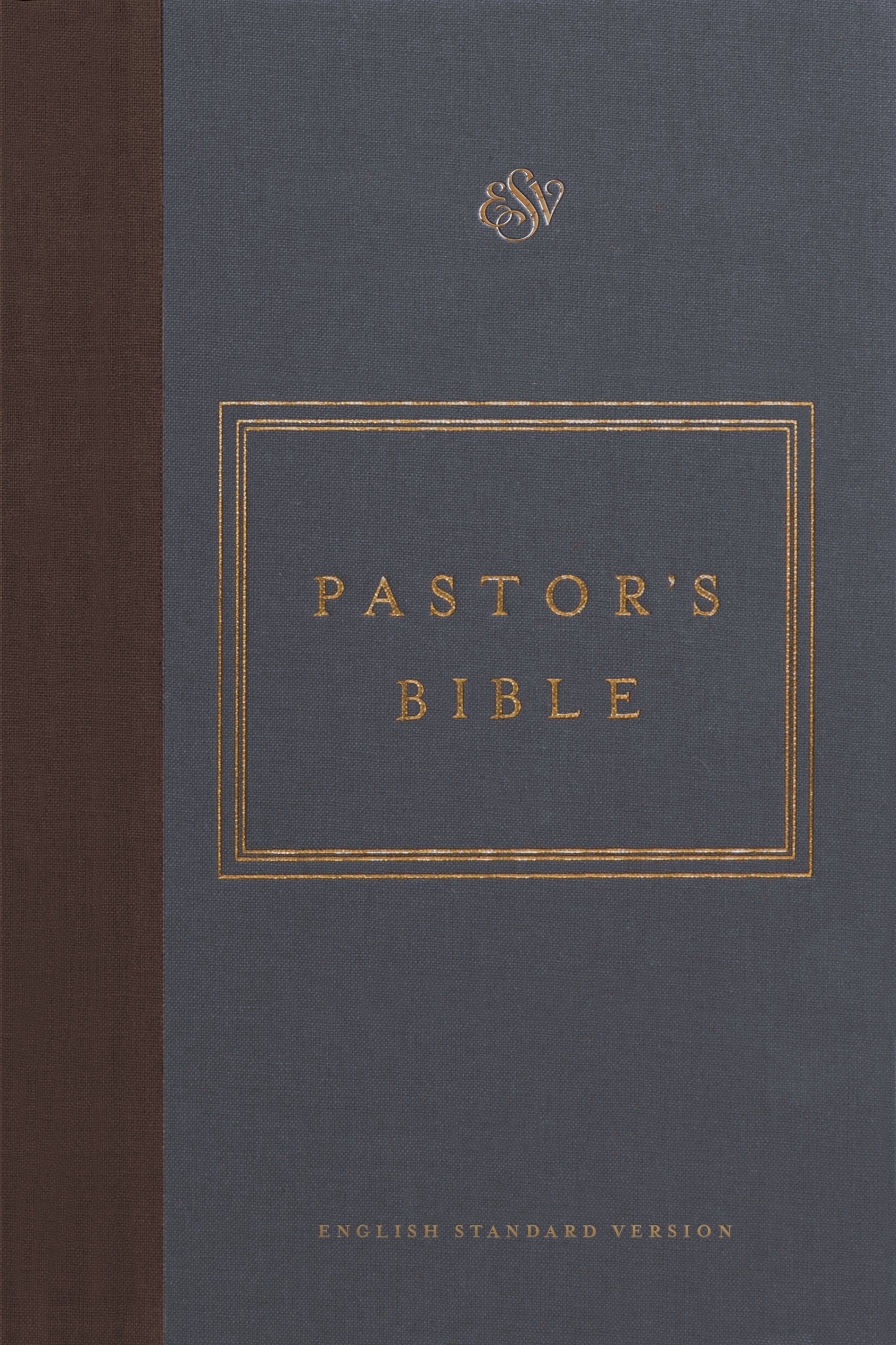 Image of ESV Pastor's Bible, Grey, Hardback, 40 Articles for Pastors, Sample Liturgies, Reading Plans, 2 Ribbon Markers, Presentation Page other