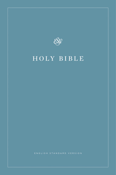 Image of ESV Economy Bible, Light Blue, Paperback, Reading Plan, Explanation of the Plan of Salvation, Introductions to the Old and New Testaments other