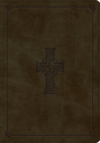 Image of ESV Study Bible (TruTone, Olive, Celtic Cross Design) other