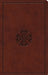 Image of ESV Value Thinline Bible, TruTone, Brown,Mosaic Cross Design other