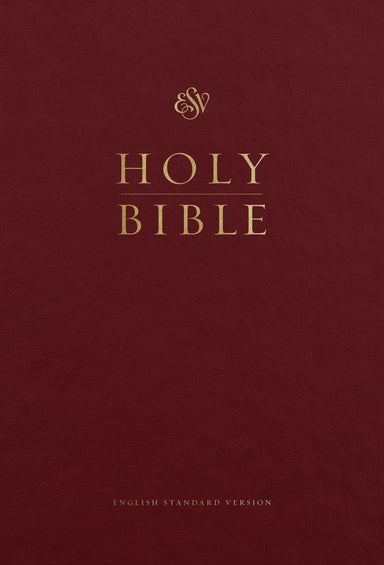 Image of ESV Pew and Worship Bible, Large Print (Burgundy) other