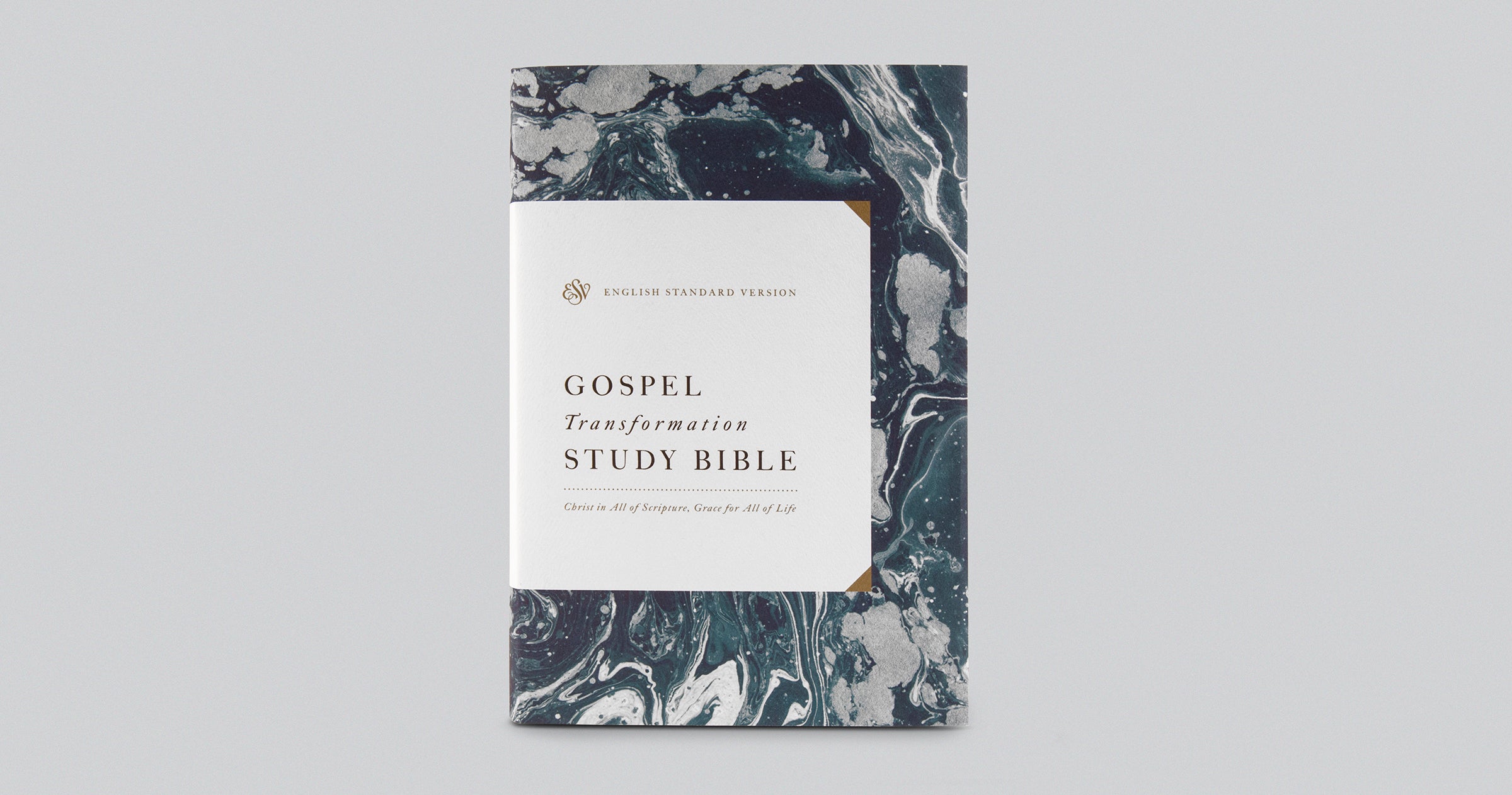 Image of ESV Gospel Transformation Study Bible, Blue, Hard Cover, Study Notes, Book Introductions,  Articles, Concordance, Cross-References, Ribbon Marker other