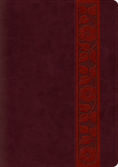 Image of ESV Study Bible, Large Print (TruTone, Mahogany, Trellis Design, Indexed) other