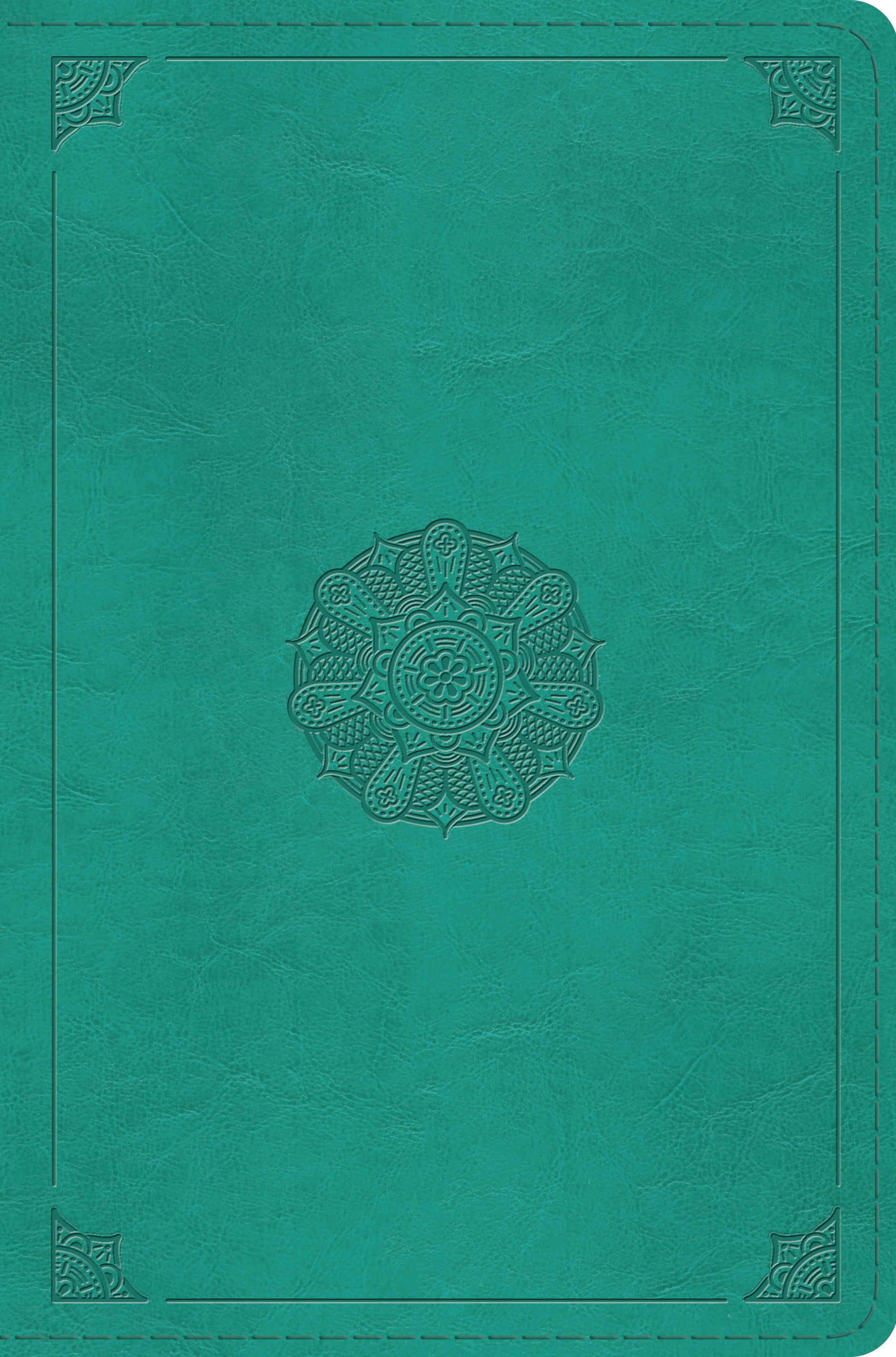 Image of ESV Compact Bible (TruTone, Turquoise, Emblem Design) other