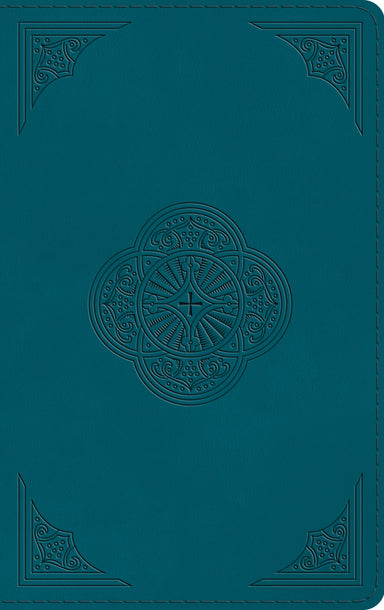 Image of ESV Thinline Bible (TruTone, Deep Teal, Rotunda Design) other