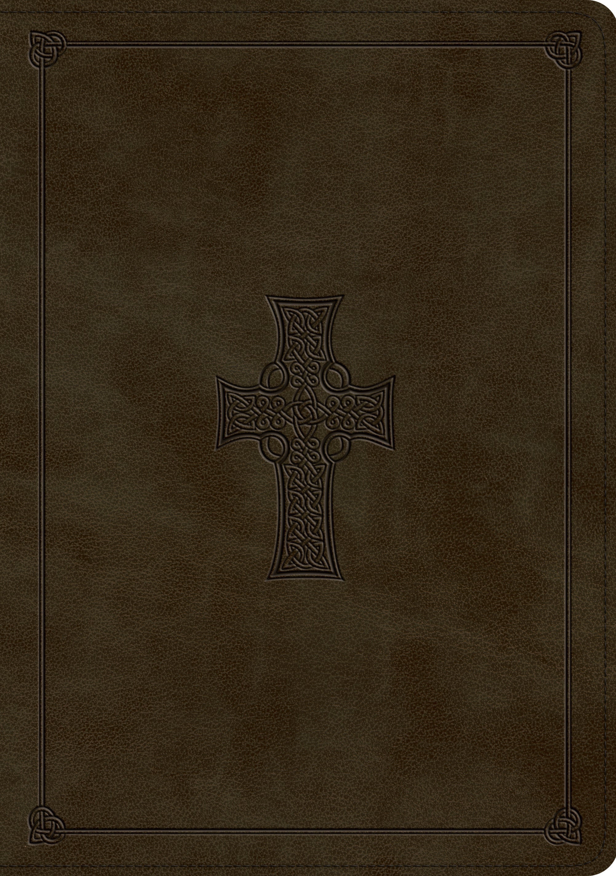 Image of ESV Study Bible (TruTone, Olive, Celtic Cross Design, Indexed) other