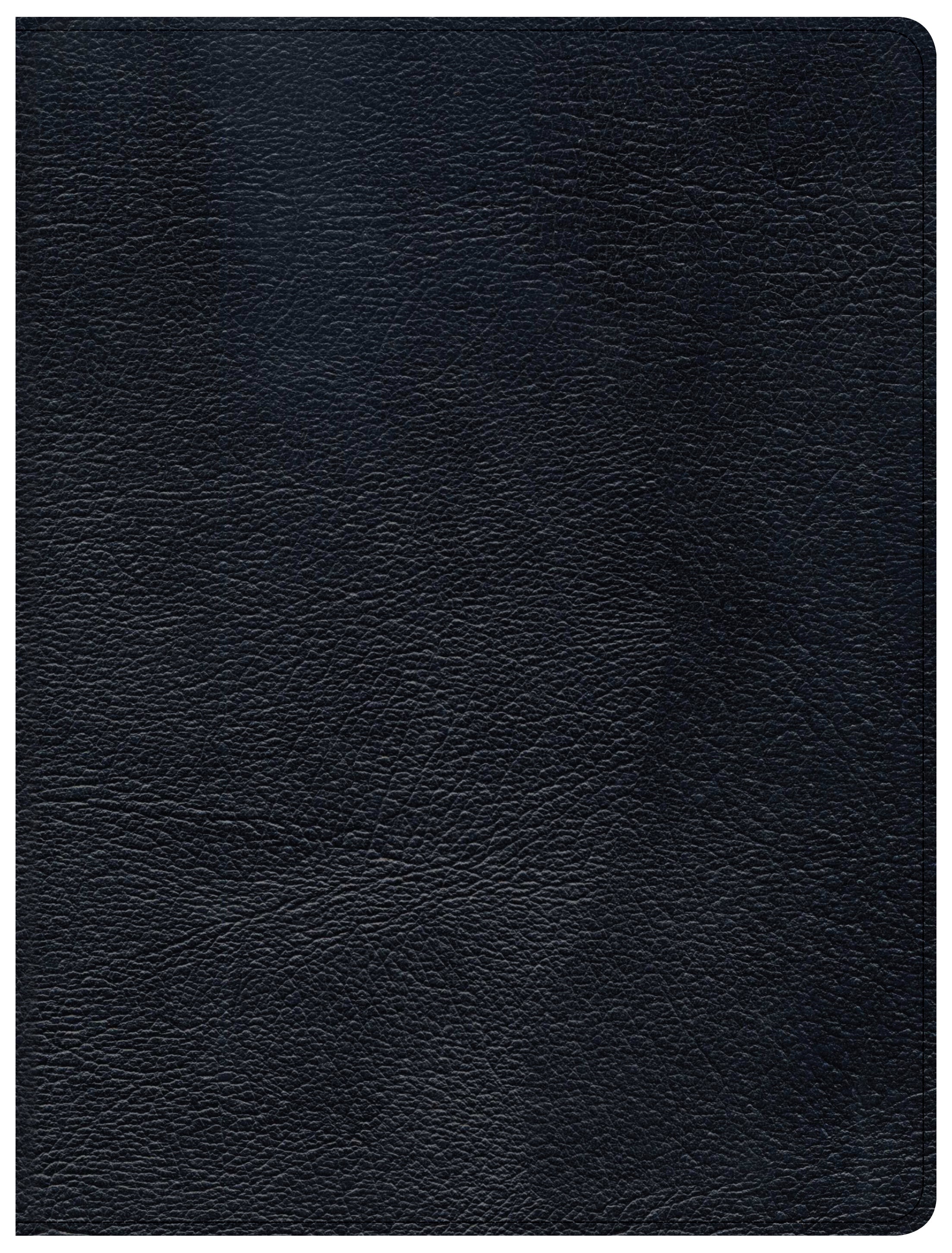 Image of CSB Tony Evans Study Bible, Black Genuine Leather, Indexed other