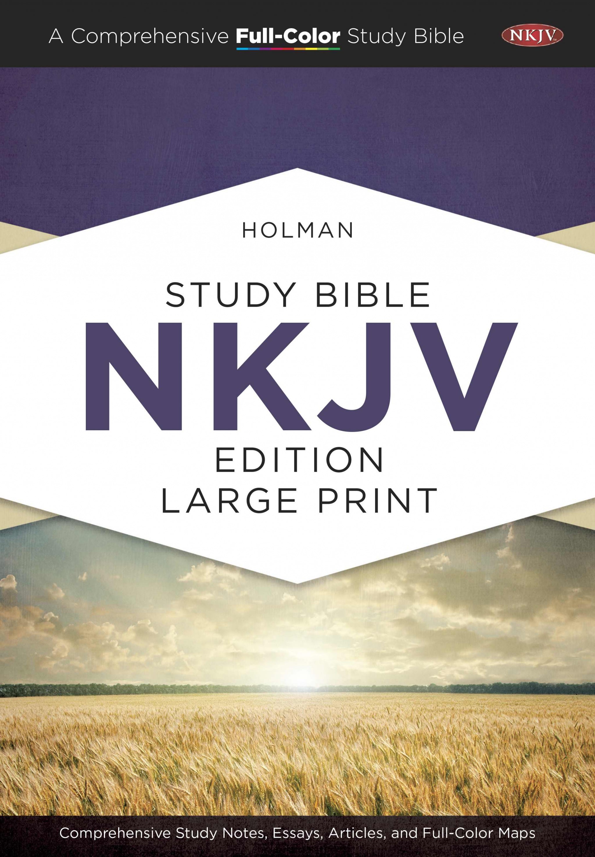 Image of Holman Study Bible: NKJV Large Print Edition, Hardcover other